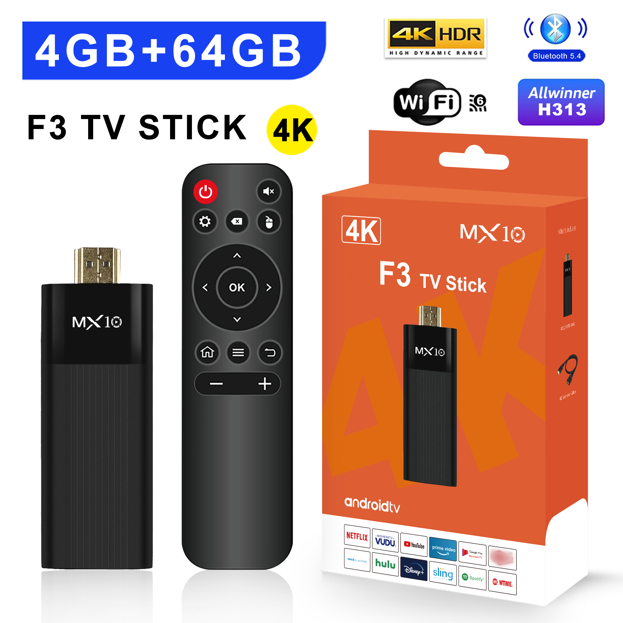 4K Media Player - Versión en vivo de Android 14