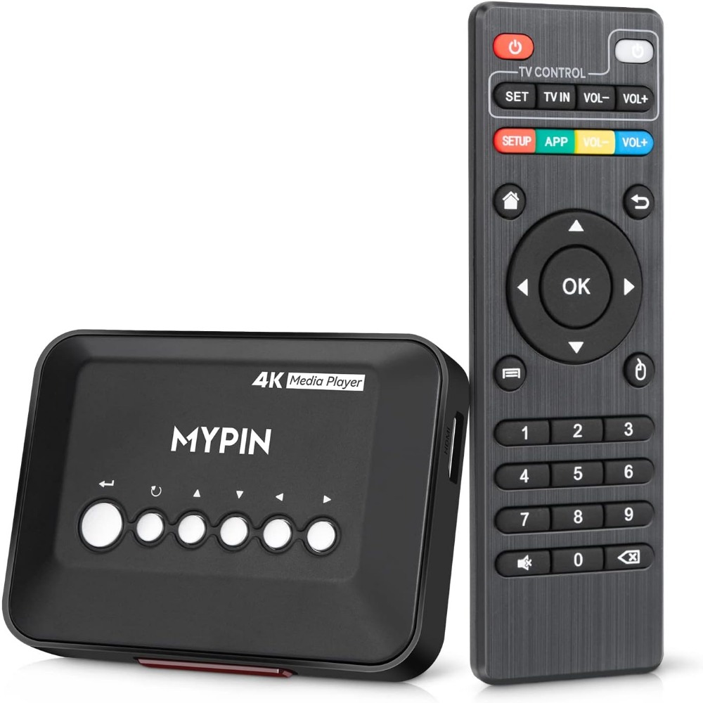 4K Media Player - 4K 30Hz HDMI Media Player Supports