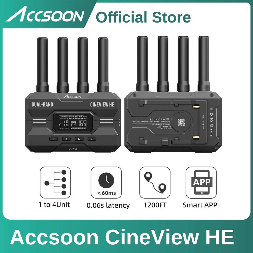 Home Cinema Wireless - ACCSOON CineView HE HDMI Video Transmitter