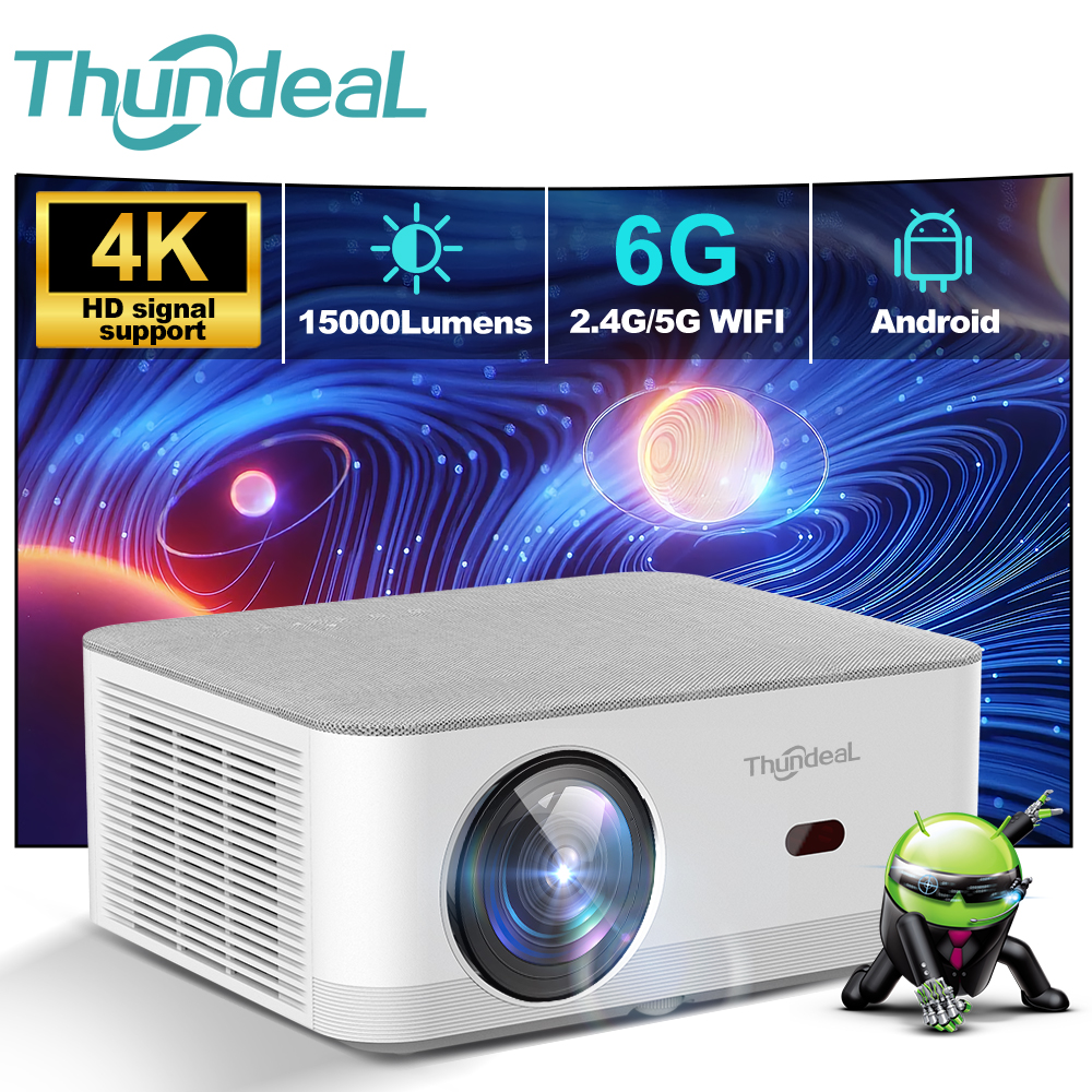 Home Cinema Complet - ThundeaL TD92 Pro Full HD Projector
