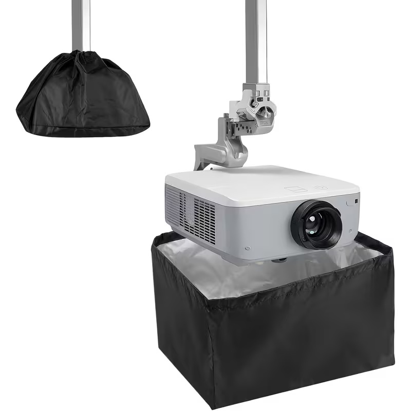 Projector Mount Ceiling - Projector Cover,Ceiling Projectors Encasement Jacket,Projector Drawstring