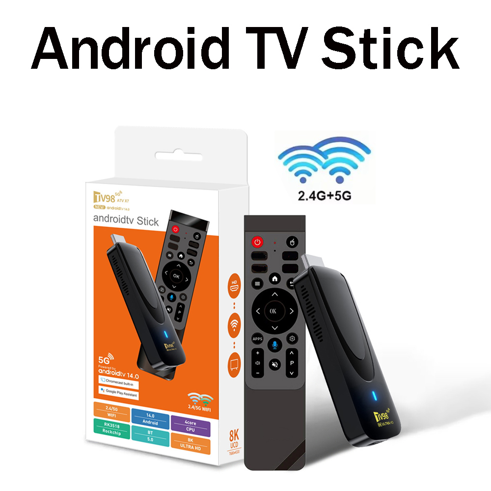 4K Media Player - TV Stick HD 8K 4K Rockchip