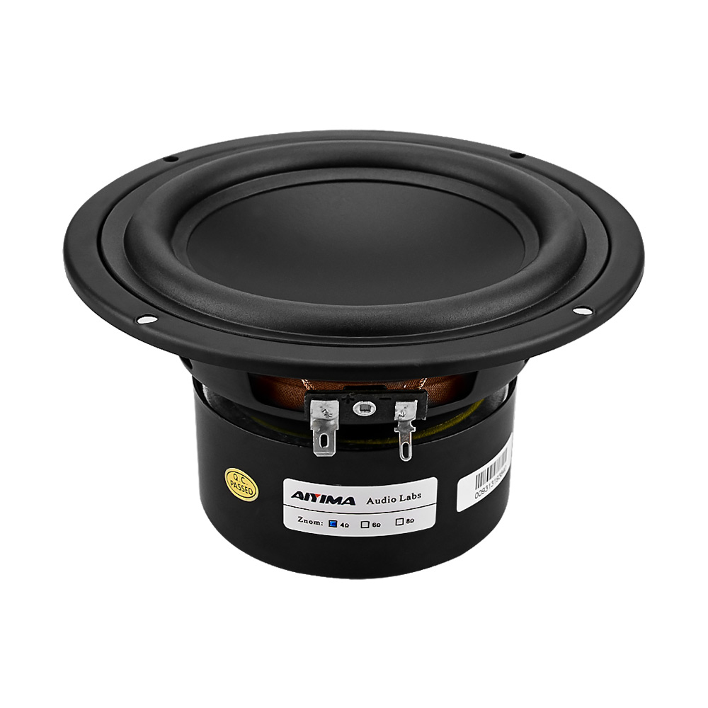 Home Cinema Complet - AIYIMA 1Pcs 5.25 Inch Subwoofer Speaker