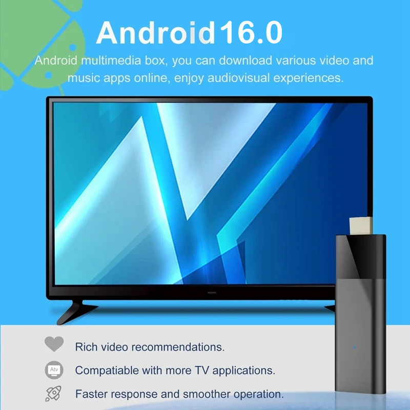 Smart TV Stick Q12 8K Android  - огляд і ціна 4K Media Player