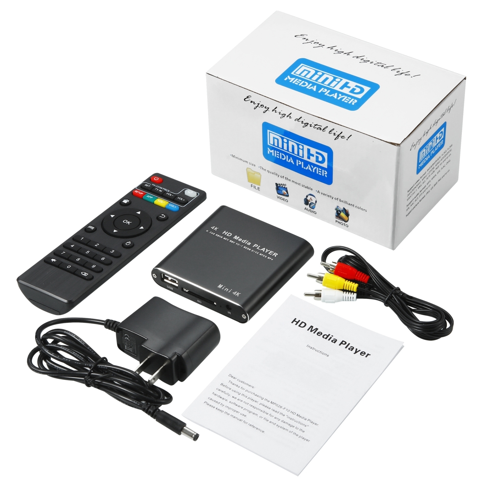 X9 HD Multimedia Player 4K Vid - огляд і ціна 4K Media Player