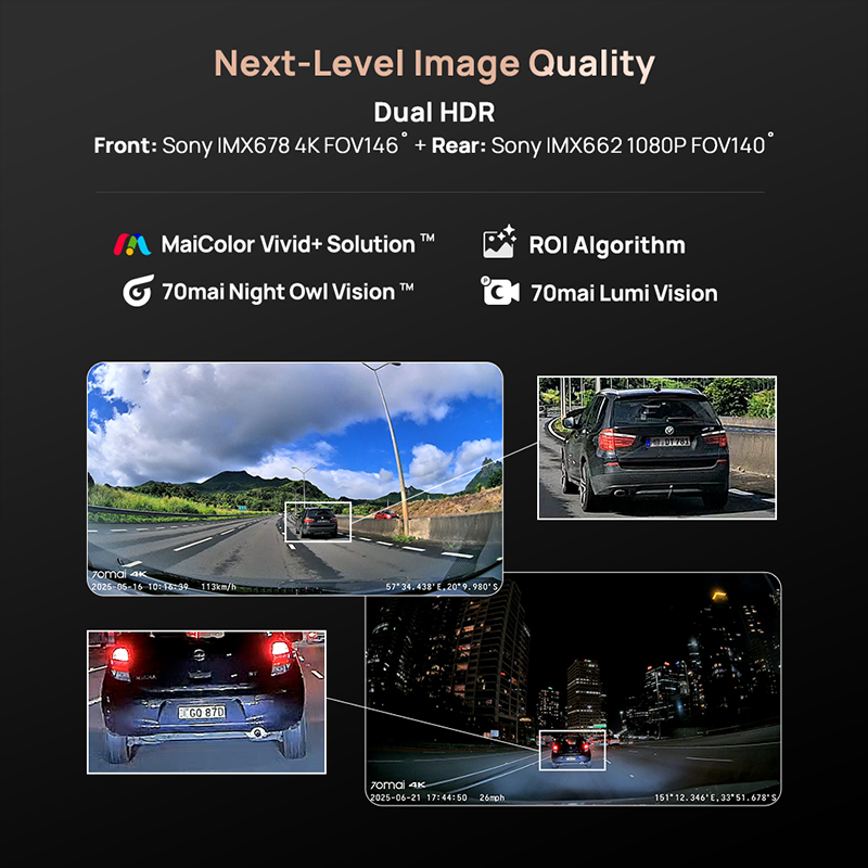 70mai Dash Cam A810S 4K HDR GP - огляд і ціна Home Cinema Blu Ray Sony