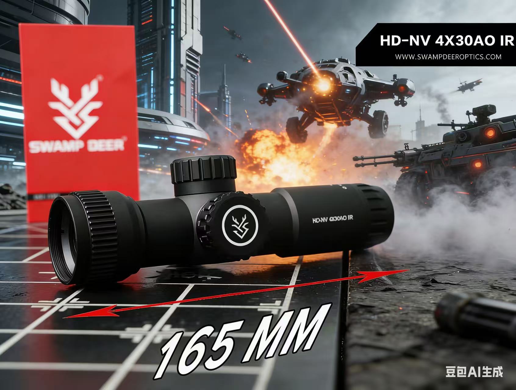 SWAMP DEER HD-NV 4X30AO IR Tel - огляд і ціна Home Cinema Center