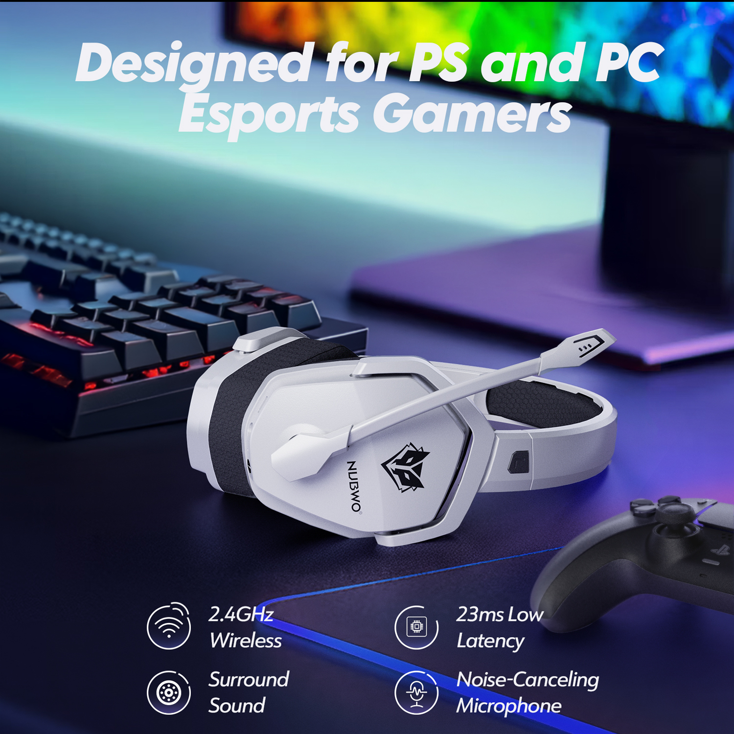 NUBWO G06 Dual Wireless Headse - огляд і ціна Home Cinema Headphones