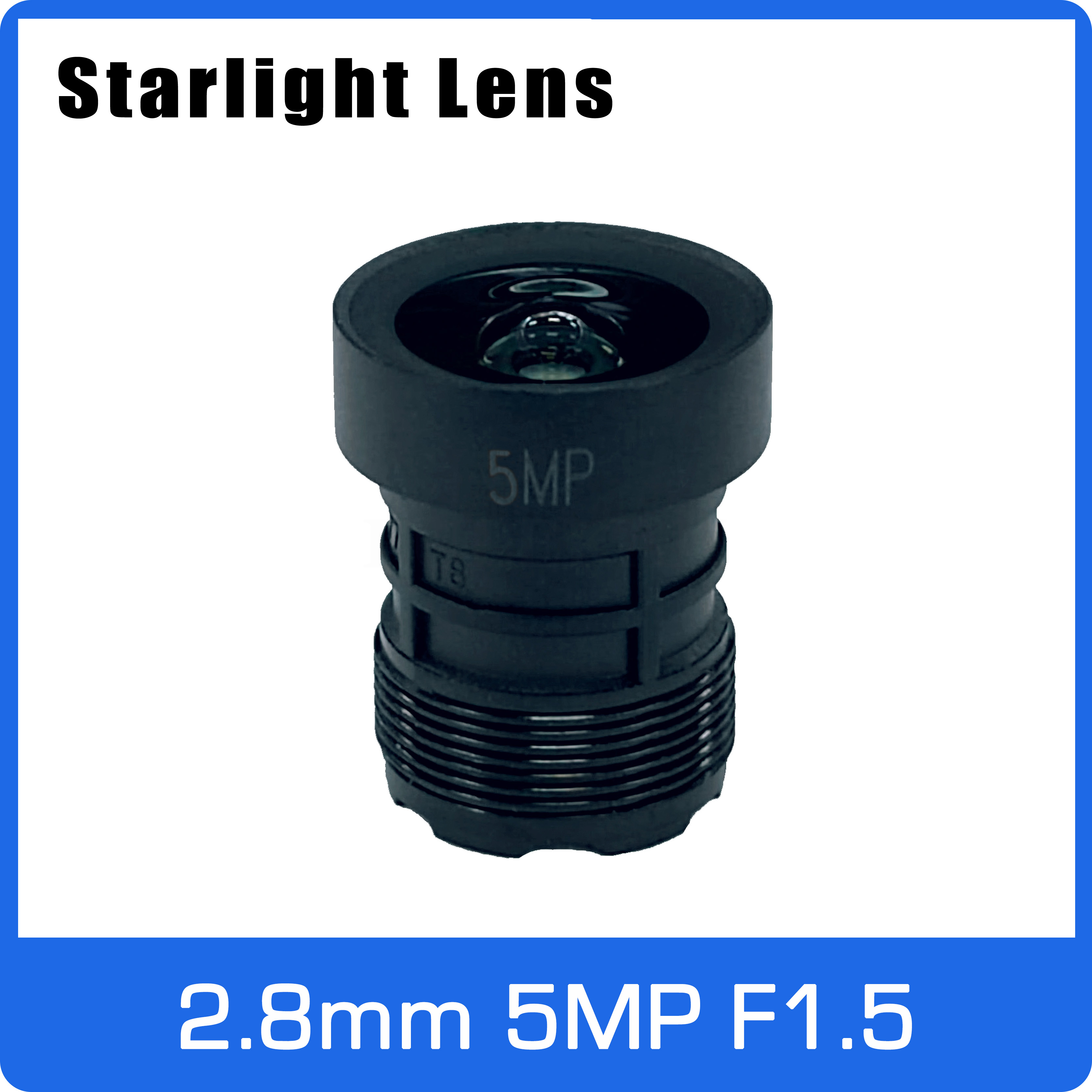 Starlight Lens 5MP 2.8mm Fixed - огляд і ціна Home Cinema Blu Ray Sony