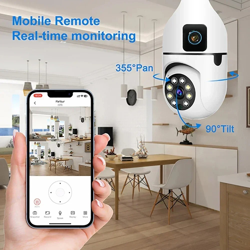 E27 Bulb Surveillance Security - огляд і ціна Home Cinema Wall Panels