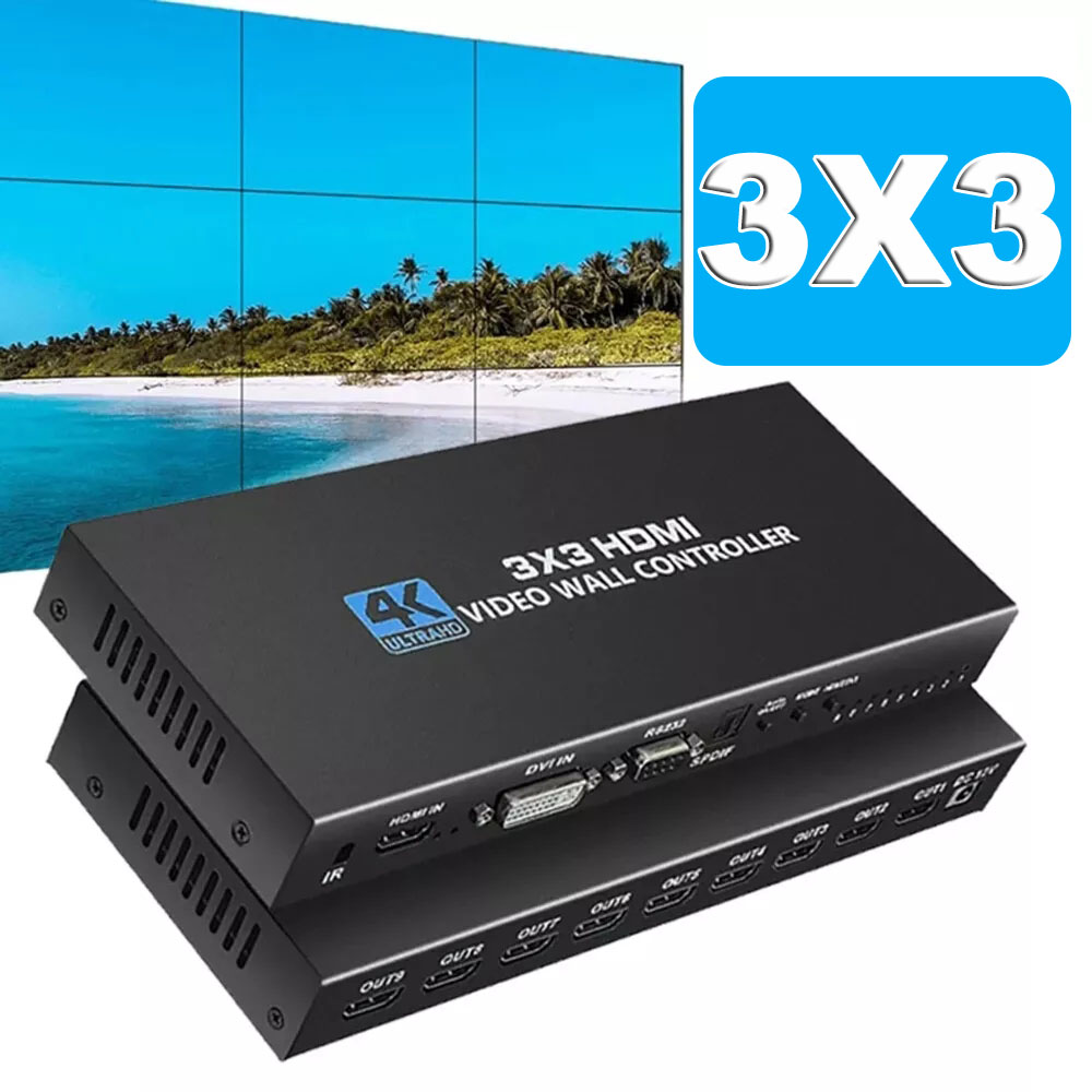4K HDMI Video Wall Controller  - огляд і ціна Home Cinema Wall Panels