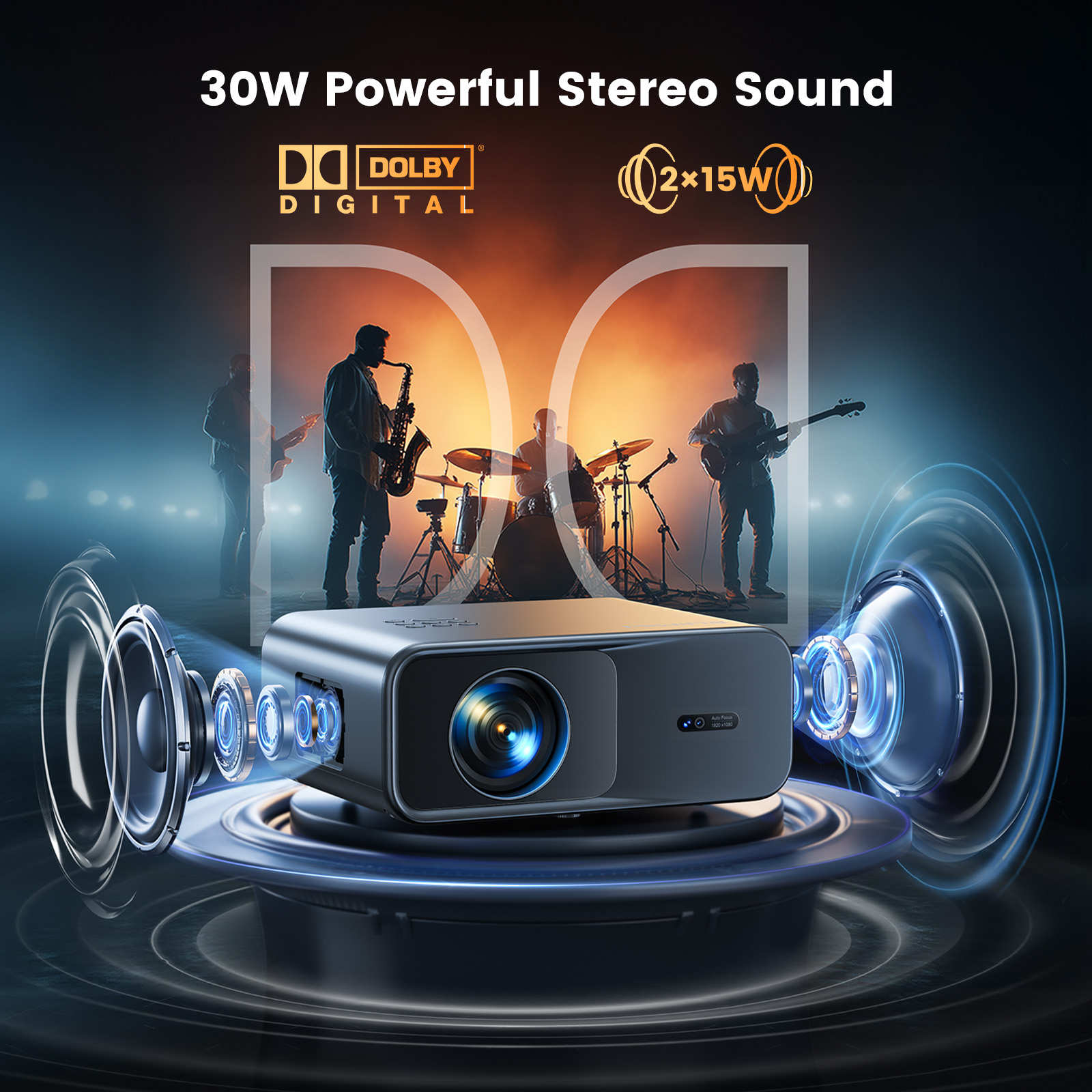 WIMIUS 1200 ANSI Projector 4K  - огляд і ціна Home Cinema Complet