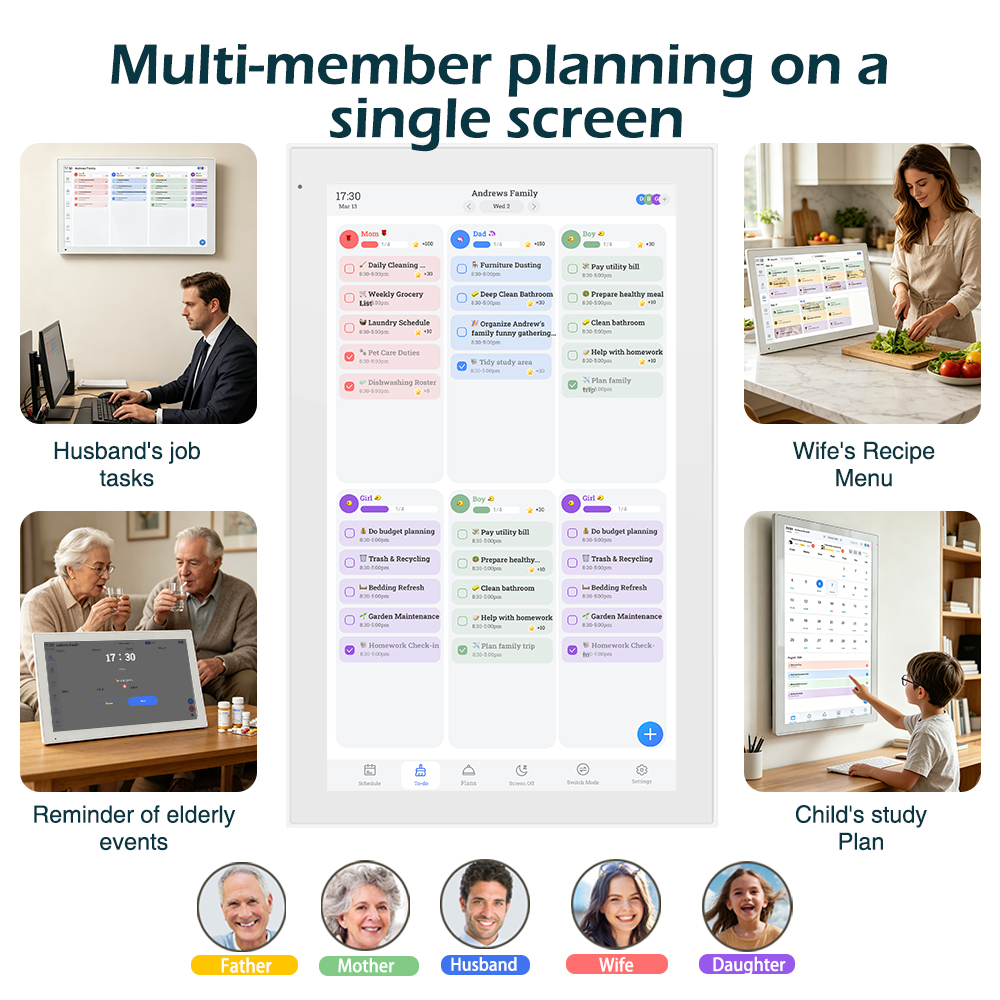Smart Digital Calendar 27inch  - огляд і ціна Home Cinema Wall Panels