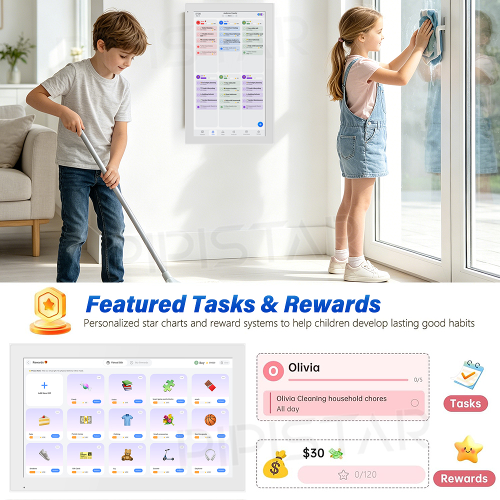 Smart Digital Calendar 27inch  - огляд і ціна Home Cinema Wall Panels