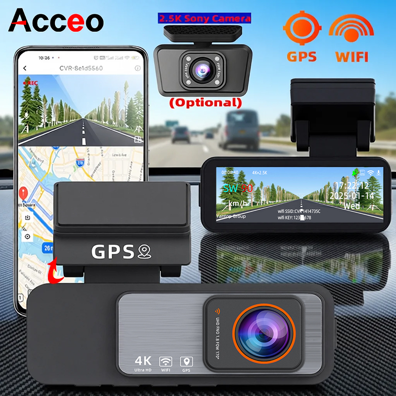 ACCEO 4K Car Dashcam Car DVR w - огляд і ціна Home Cinema Blu Ray Sony