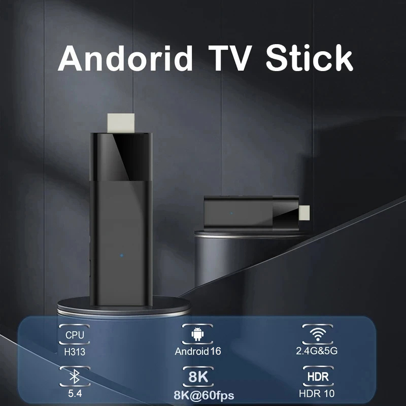 4K Android 16 TV Stick Smart T - огляд і ціна 4K Media Player