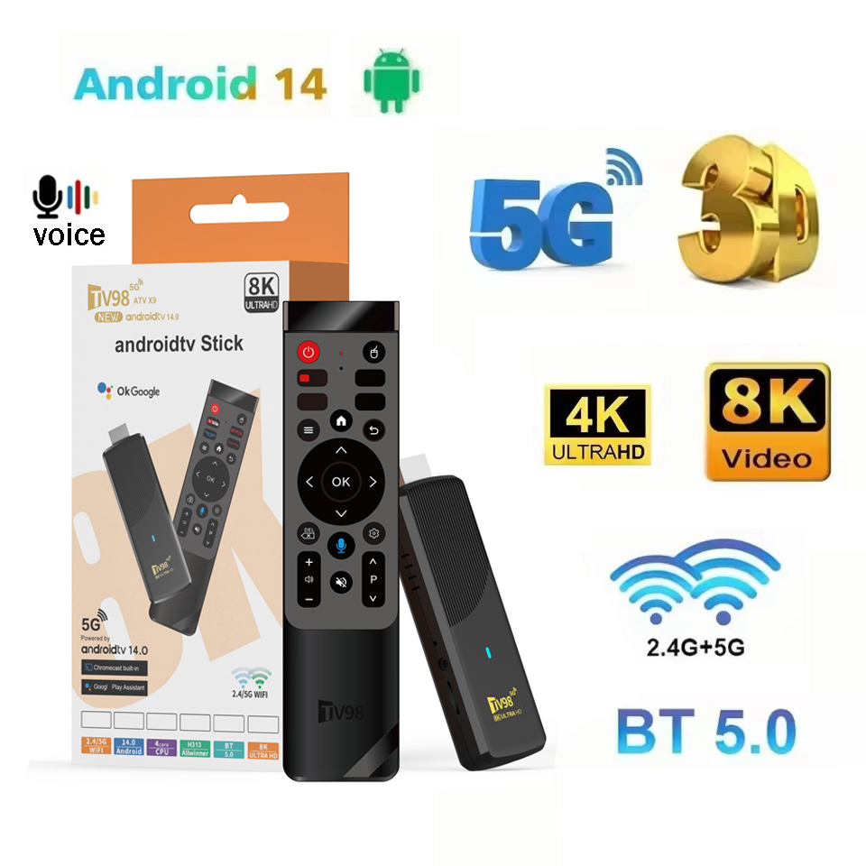 TV98 ATV X9 Smart TV Stick And - огляд і ціна 4K Media Player