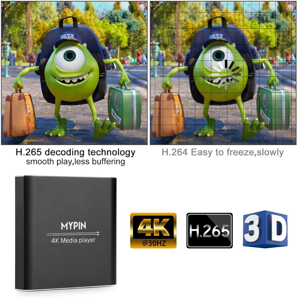 4K Media Player with 8TB HDD/U - огляд і ціна 4K Media Player