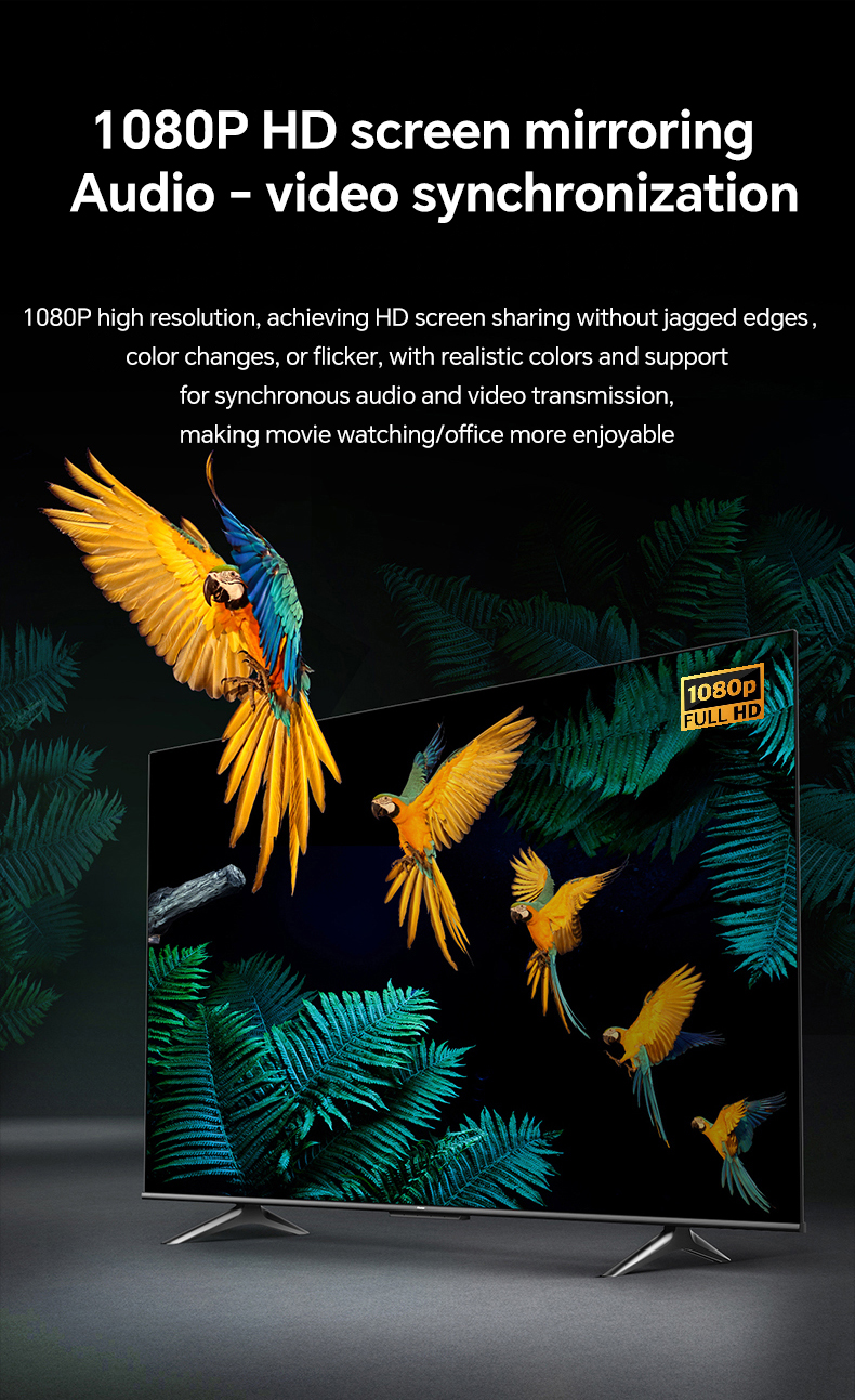50M Type C HDMI-Compatible Wir - огляд і ціна Home Cinema Wireless