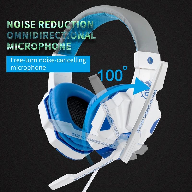 RGB LED Light Gaming Headsets  - огляд і ціна Home Cinema Headphones