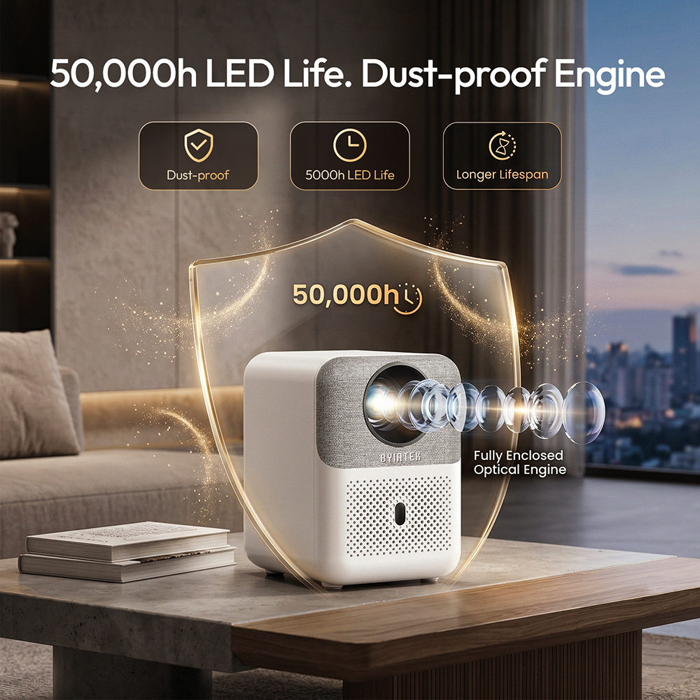 BYINTEK Full HD Mini Projector - огляд і ціна Home Cinema Complet