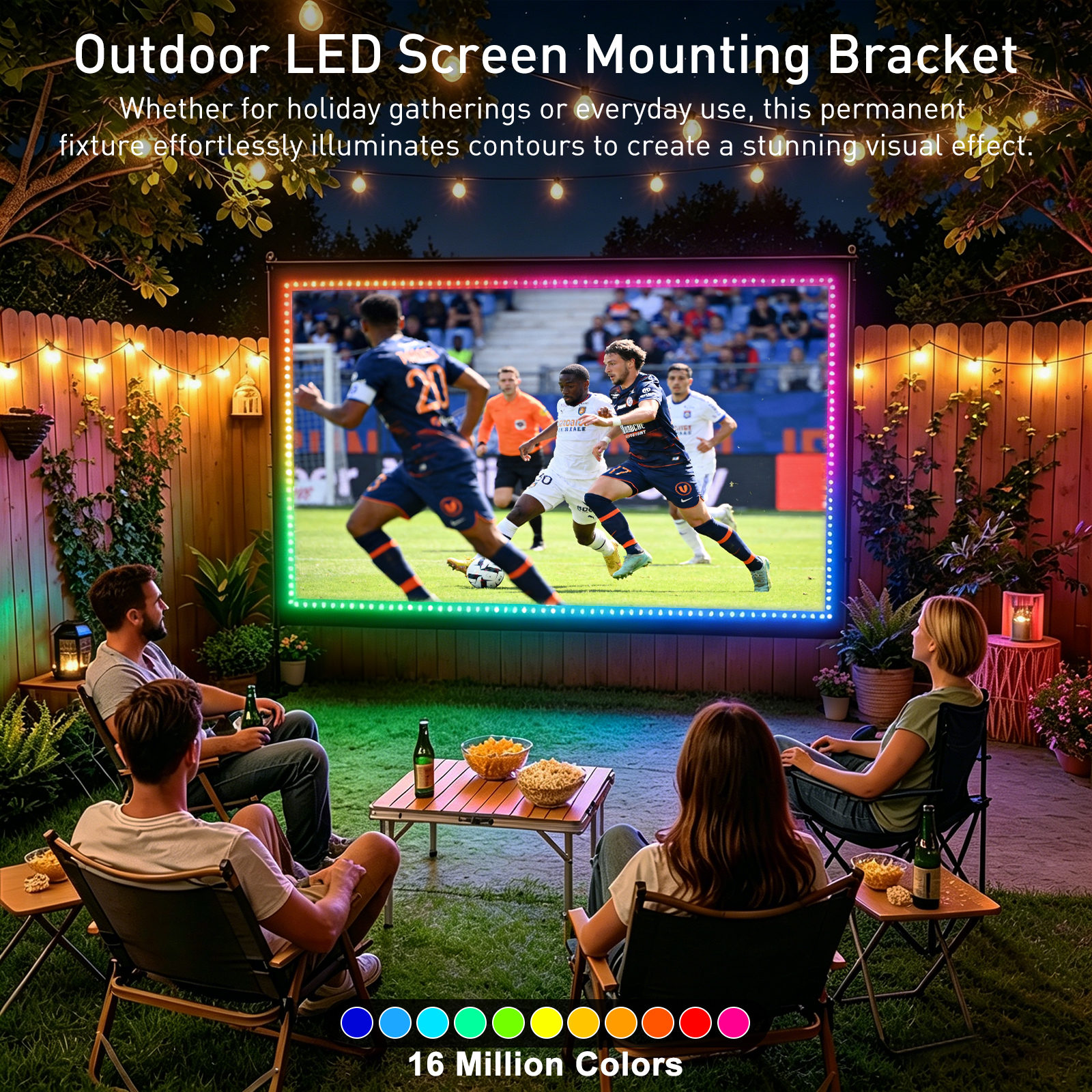 LED Projector Screen with Stan - огляд і ціна Home Cinema Events