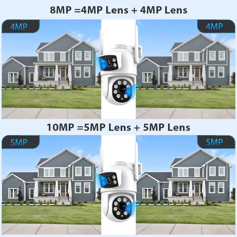 Tuya 4K 8MP Wifi Camera PTZ Ou - огляд і ціна Home Cinema Wall Panels
