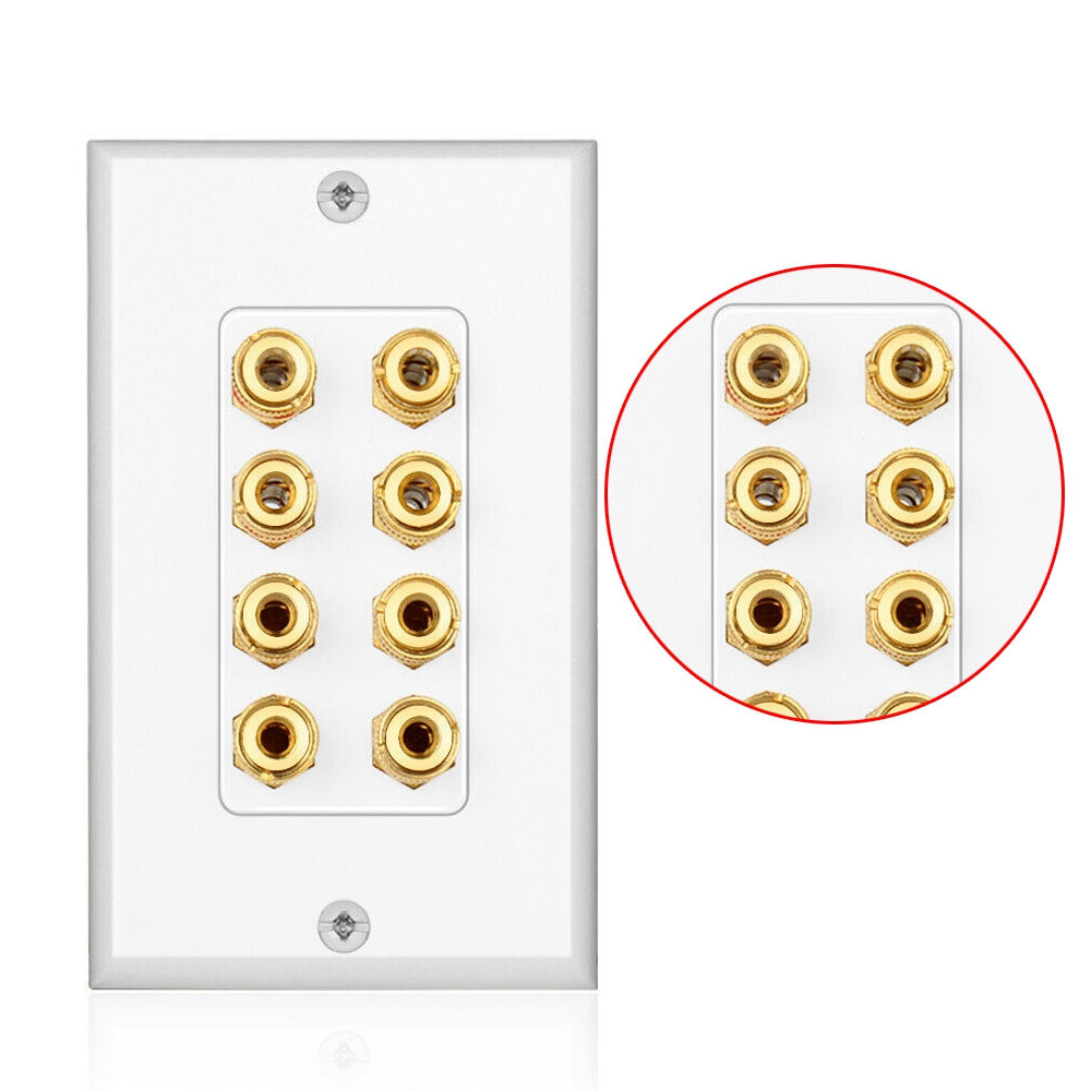 A68Z 8 Posts Speaker Wall Plat - огляд і ціна Home Cinema Wall Panels