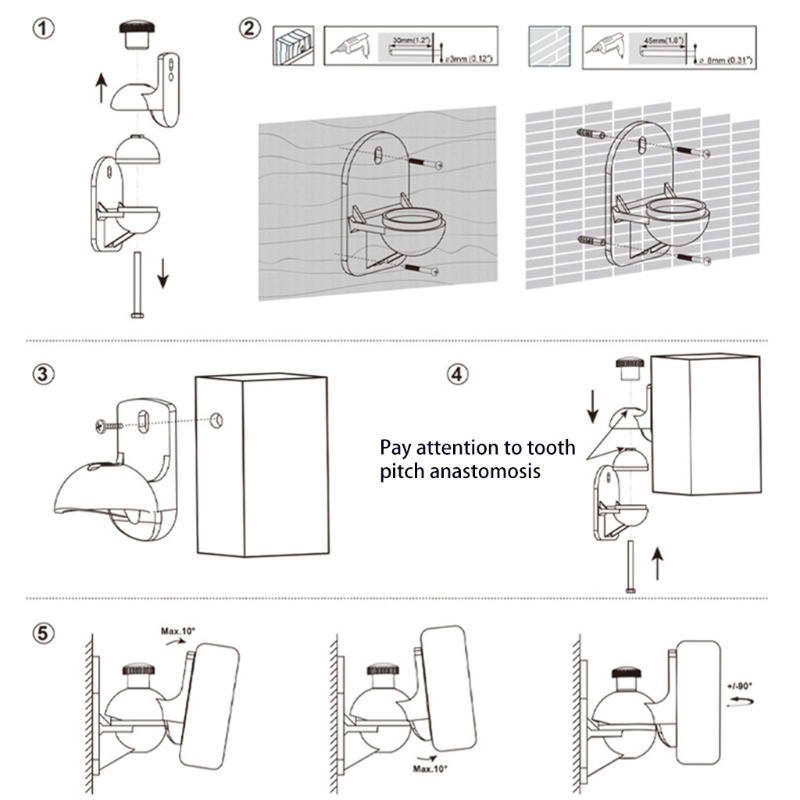 Satellite Speaker Wall Mount S - огляд і ціна Home Cinema Logitech Z906