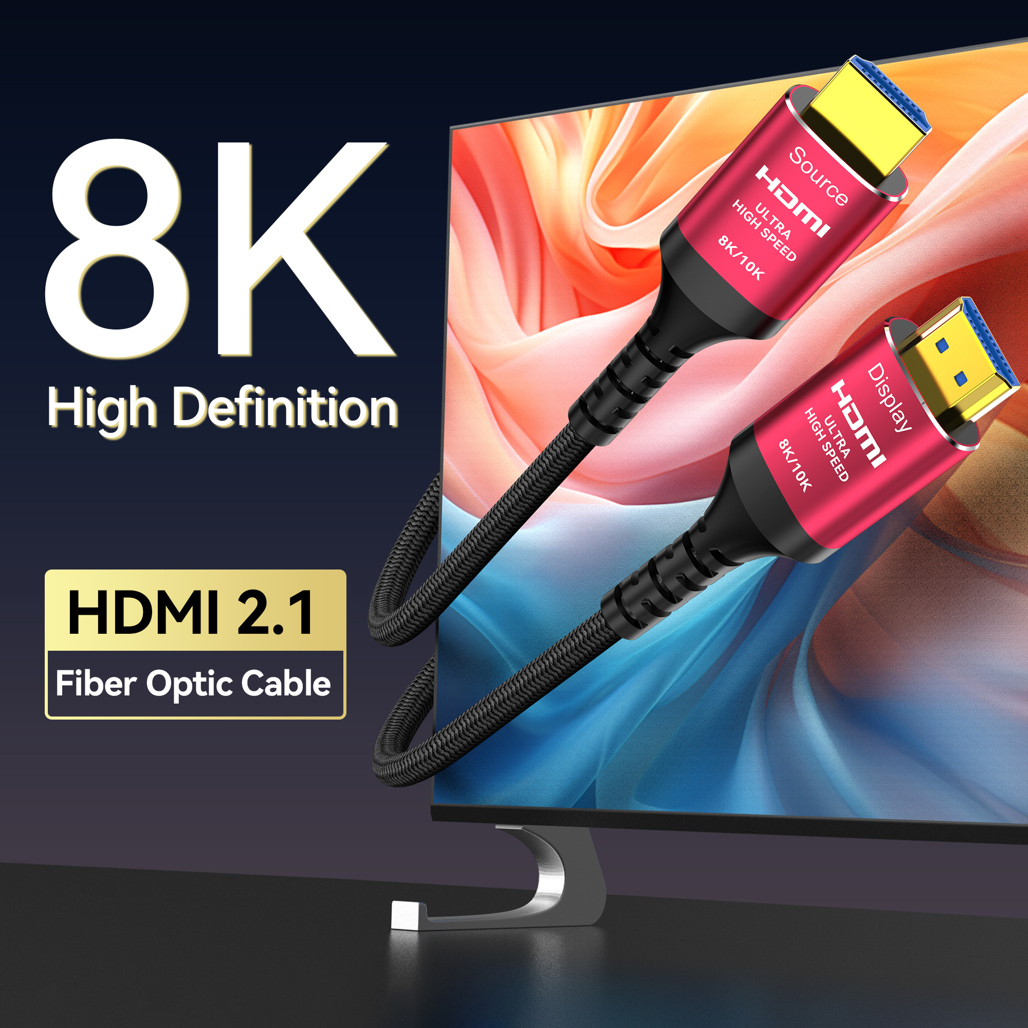 8K HDMI 2.1 Fiber Optic Cable  - огляд і ціна Home Cinema Blu Ray Sony
