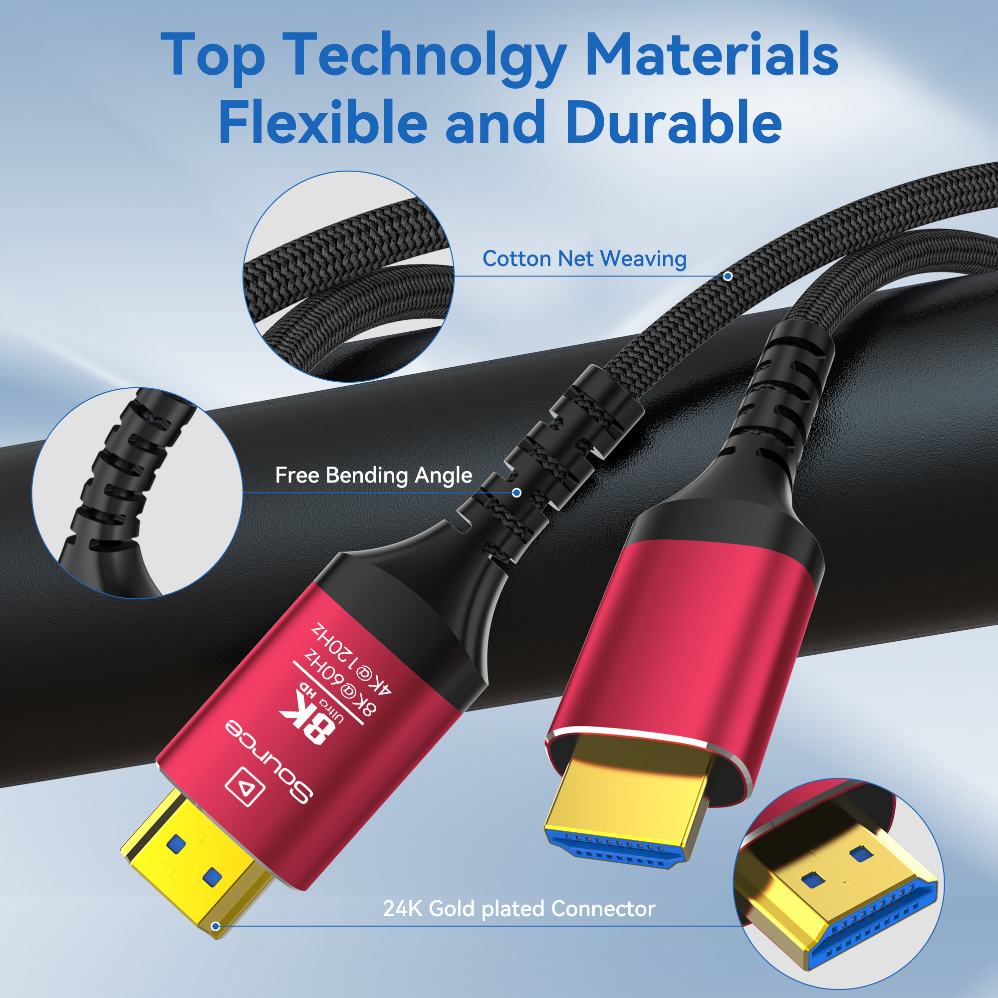 8K HDMI 2.1 Fiber Optic Cable  - огляд і ціна Home Cinema Blu Ray Sony