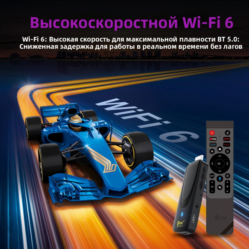 TV Stick HD 8K 4K Android 14.0 - огляд і ціна 4K Media Player