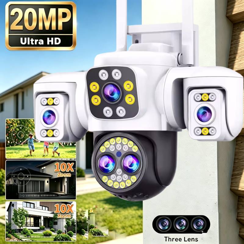 20MP Surveillance Wifi Camera  - огляд і ціна Home Cinema Wall Panels