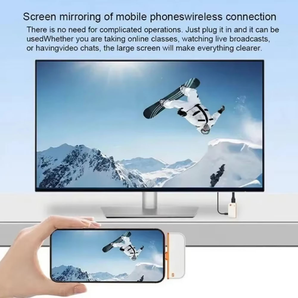 Kebidumei 50m Type C HDMI-Comp - огляд і ціна Home Cinema Wireless