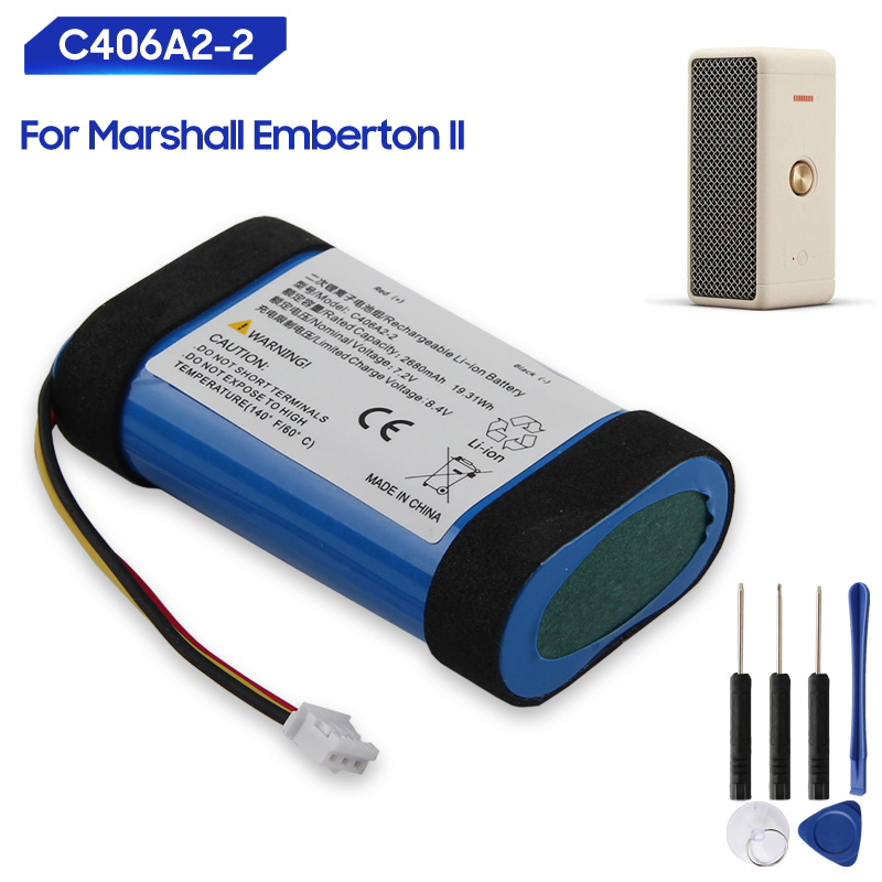 Replacement Battery C406A2-2 F - огляд і ціна Home Cinema Marshall