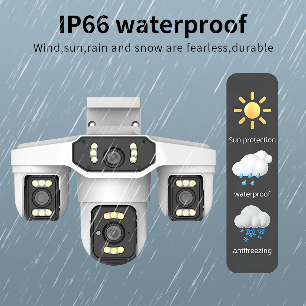 Yoosee 15MP 8K IP Camera Three - огляд і ціна Home Cinema Wall Panels