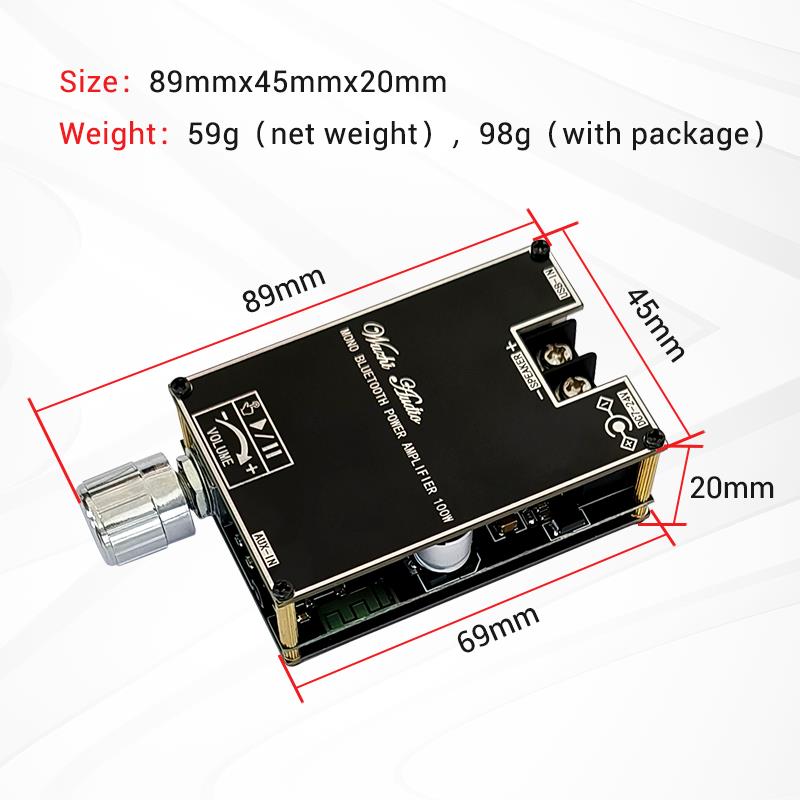 Bluetooth 5.1 TPA3116 D2 Mono  - огляд і ціна Home Cinema Wireless