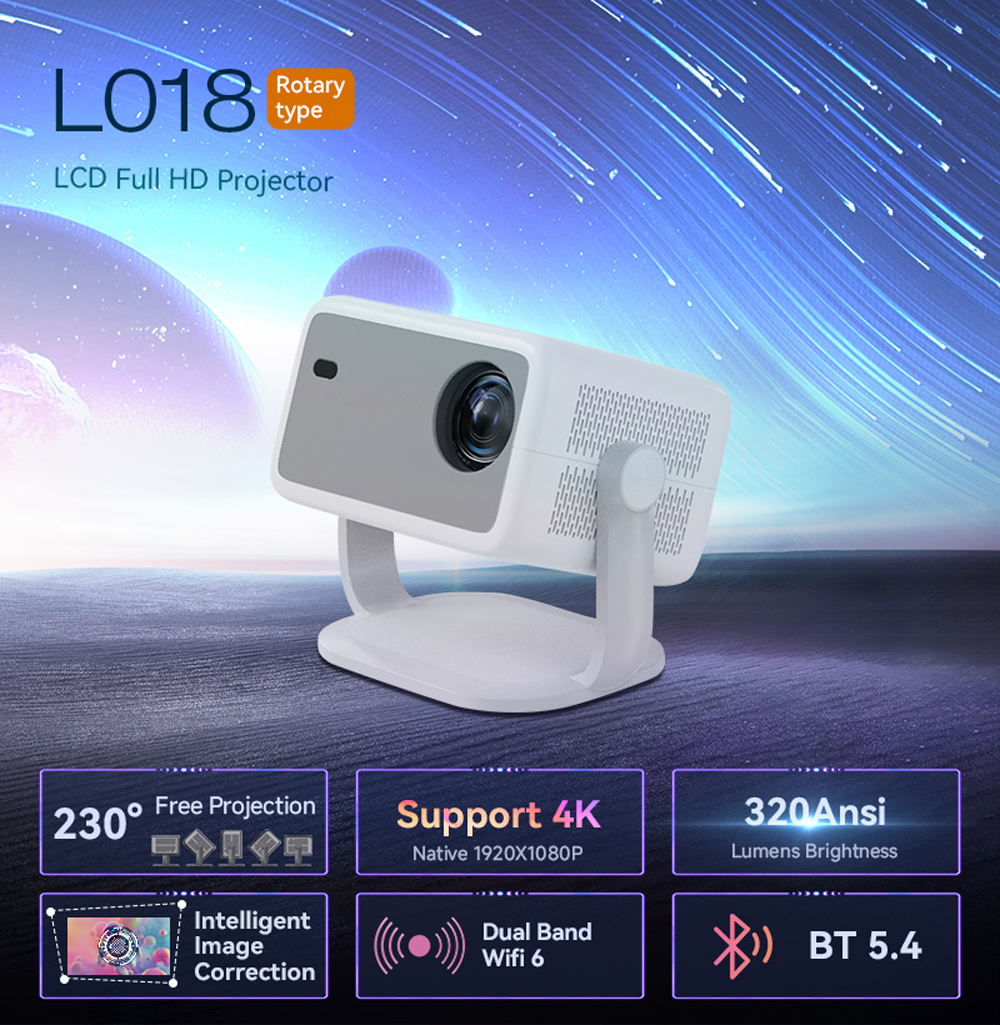 WZATCO WL018 Full HD 1080P Pro - огляд і ціна Home Cinema Complet