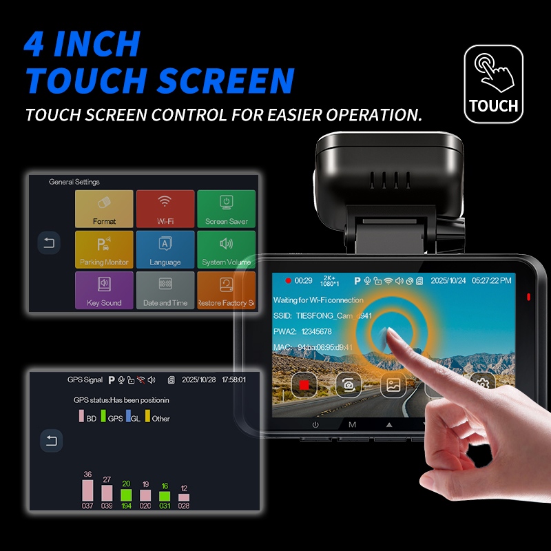 XUOIB RX4C 2K 4CH GPS Dash Cam - огляд і ціна Home Cinema Blu Ray Sony