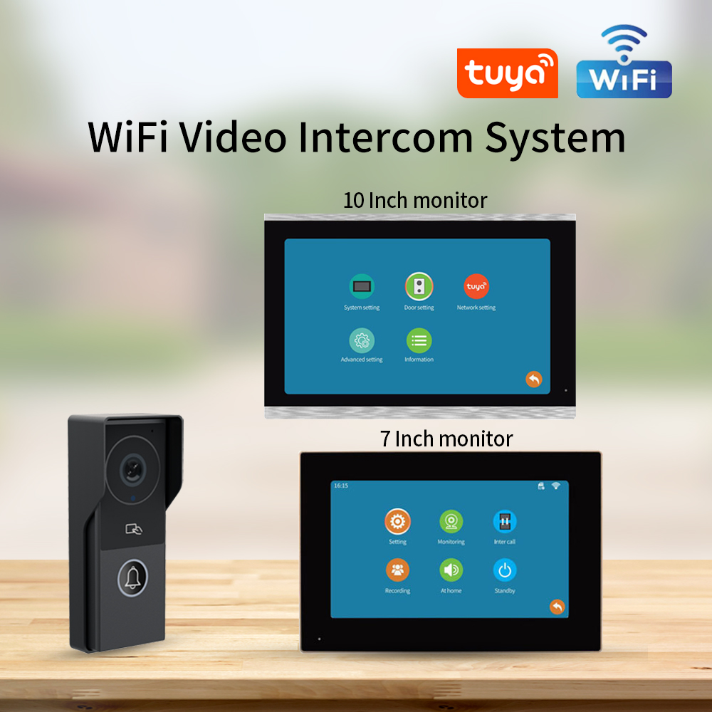 7/10 Inch Video Intercom 1080P - огляд і ціна Home Cinema Wall Panels