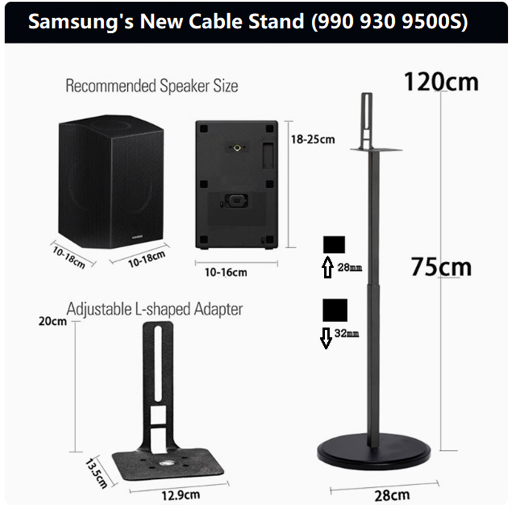2Pcs Speaker Floor Stand Brack - огляд і ціна Home Cinema Logitech Z906