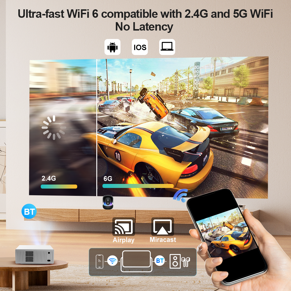 ThundeaL TD95W Projector 4K Fu - огляд і ціна Home Cinema Complet