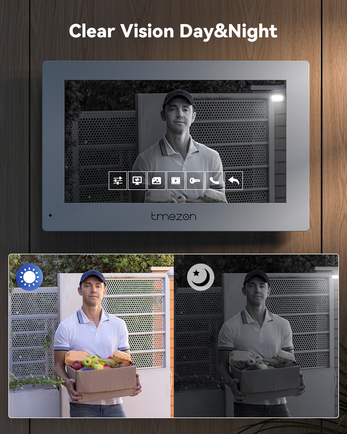 7 Inch Tuya 1080P wireless Wif - огляд і ціна Home Cinema Wall Panels