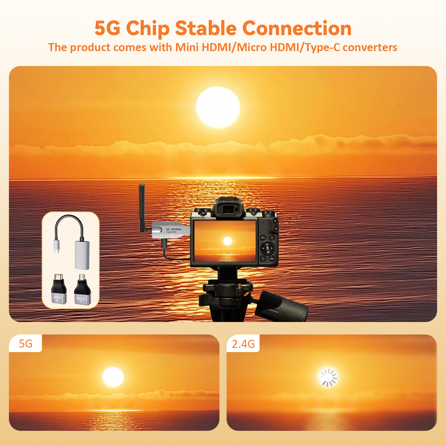 1080P 50/100m Wireless Extende - огляд і ціна Home Cinema Wireless