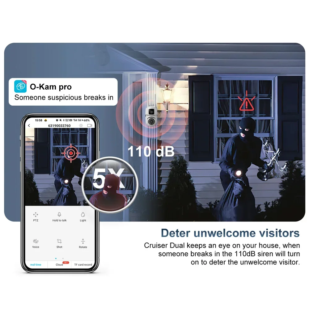 8MP HD Wifi Surveillance PTZ C - огляд і ціна Home Cinema Wall Panels