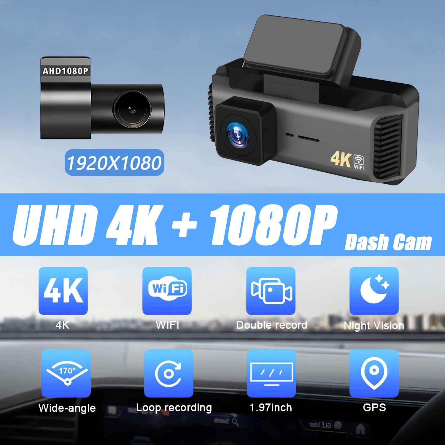 Car DVR 4K 5G WIFI GPS Mini Da - огляд і ціна Home Cinema Blu Ray Sony