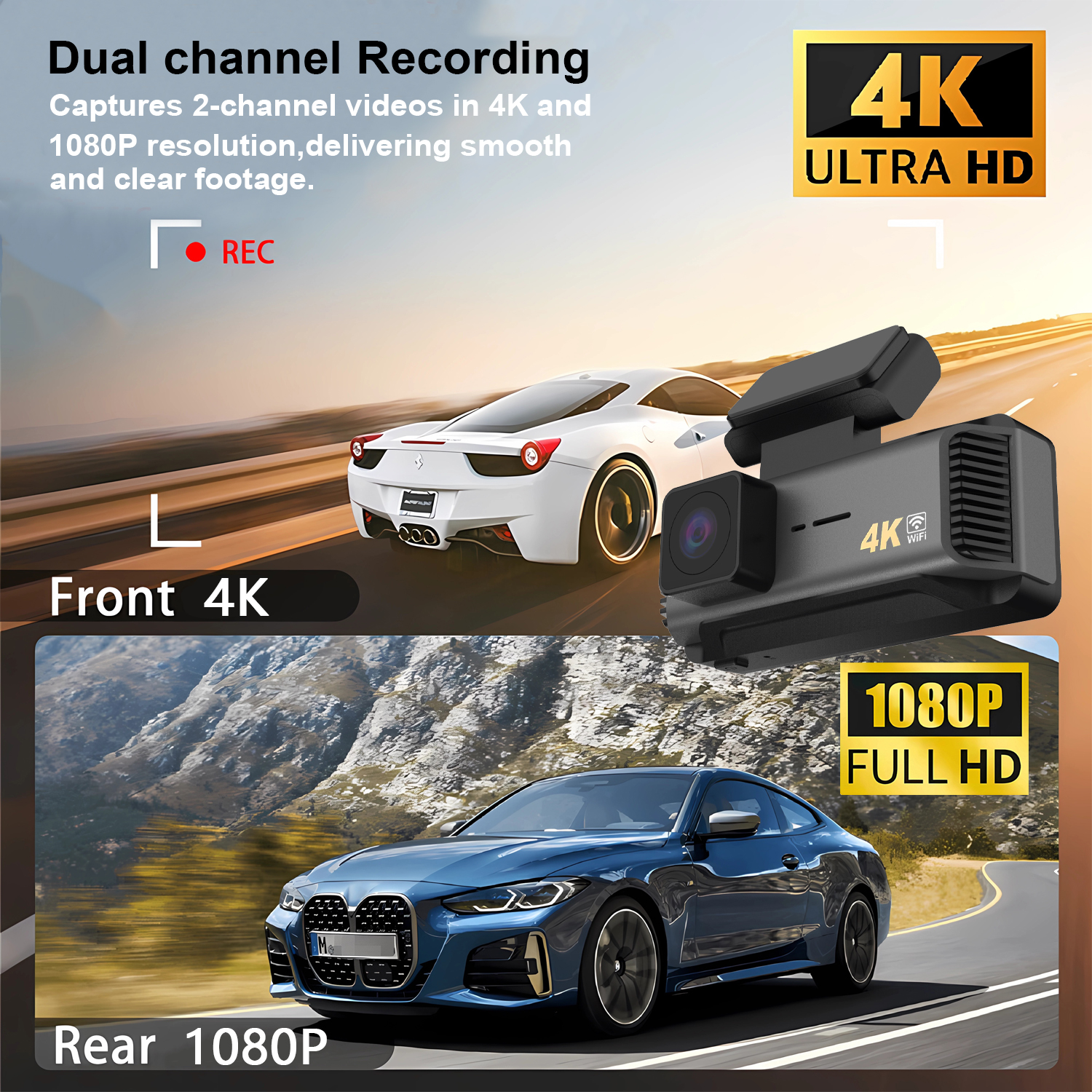 Car DVR 4K 5G WIFI GPS Mini Da - огляд і ціна Home Cinema Blu Ray Sony