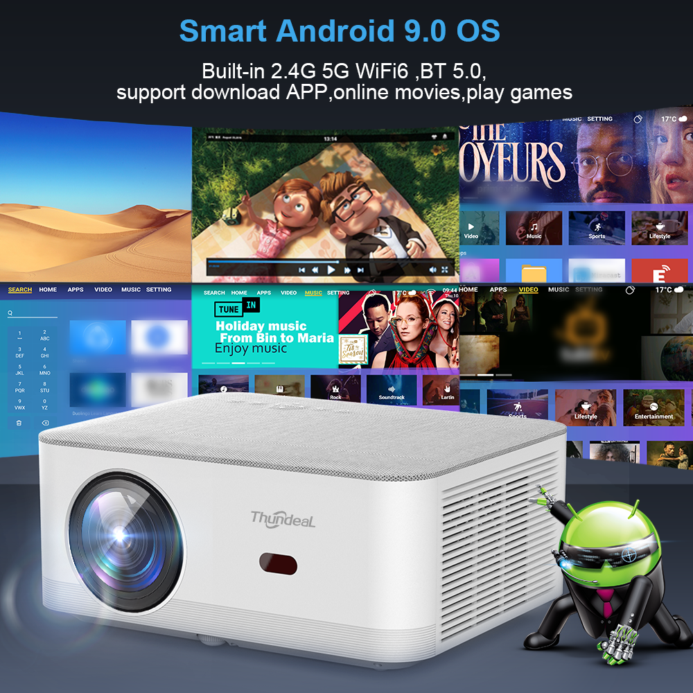 ThundeaL TD92 Pro Full HD Proj - огляд і ціна Home Cinema Complet