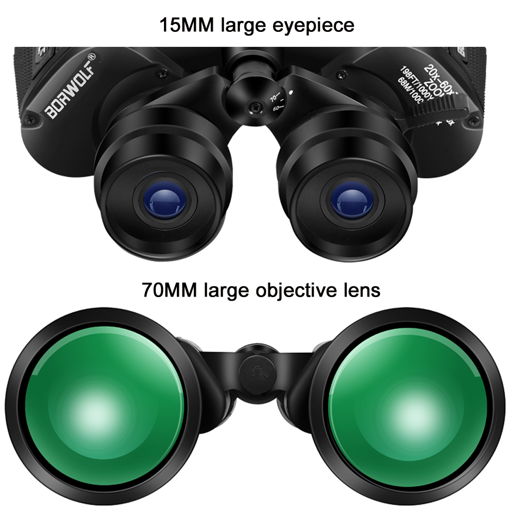 BORWOLF 20-60X70 Binoculars Hi - огляд і ціна Home Cinema Center