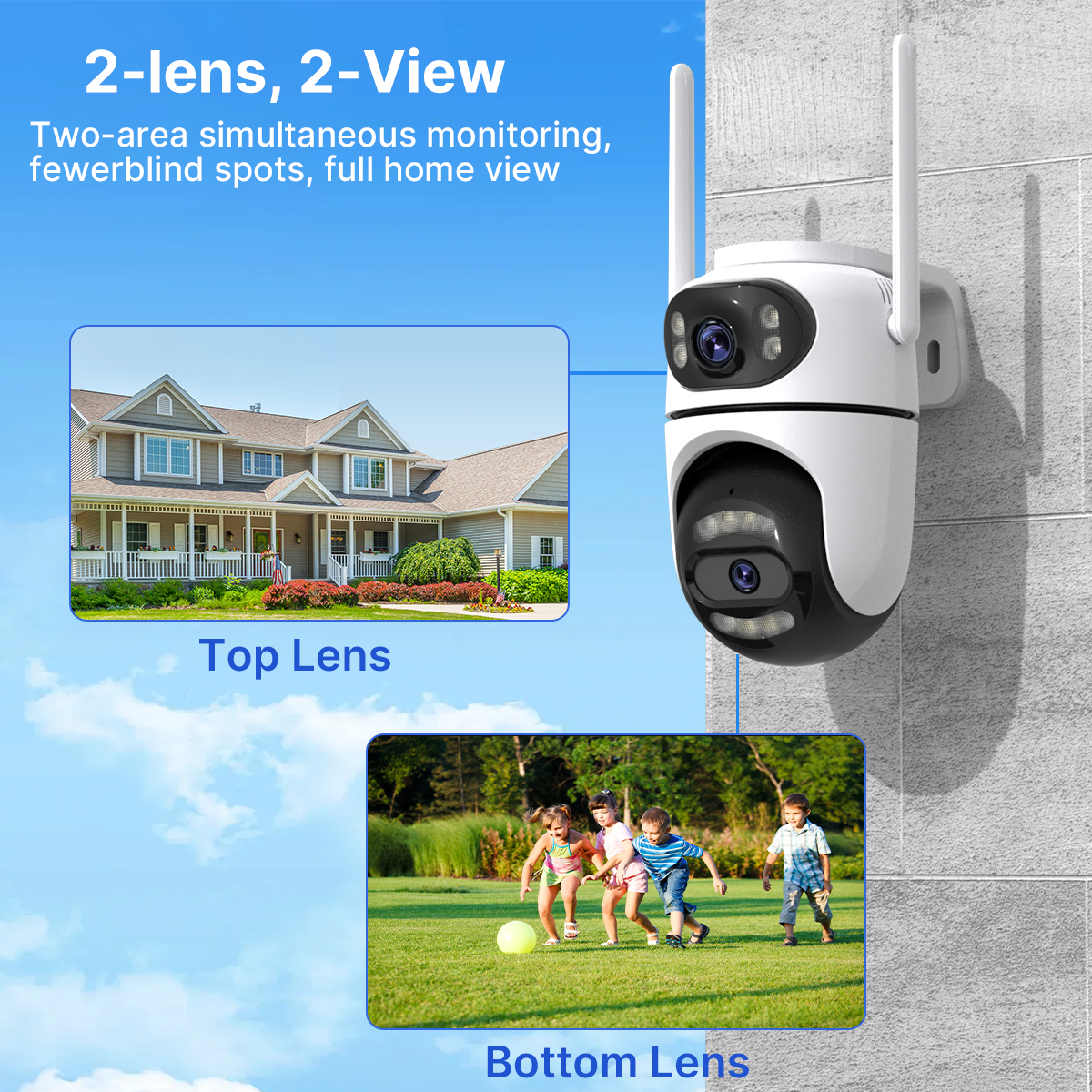 8MP 4K HD Wifi PTZ Camera iCse - огляд і ціна Home Cinema Wall Panels